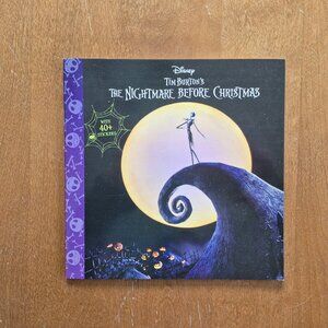 Disney Tim Burton's The Nightmare Before Christmas Paperback Sticker story Book
